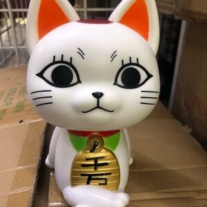 Anime Dandadan Turbo Granny Piggy Bank Figure Model Toys Collectible Large Size